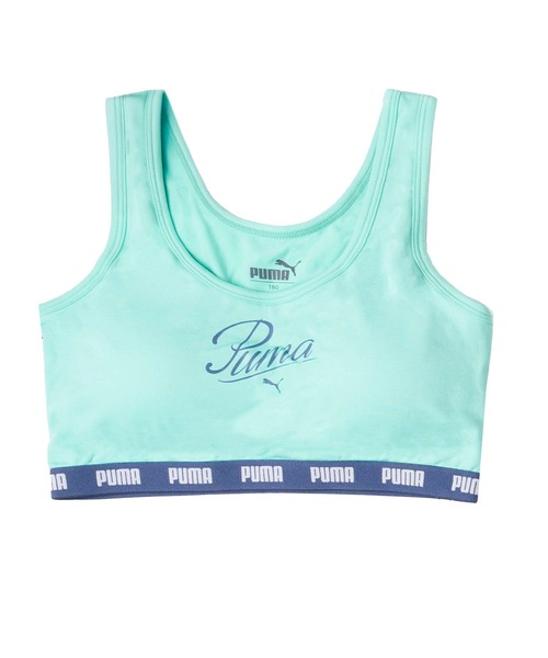 セール】PUMA プーマ 子供用 スポーツブラ ブランドロゴ 吸水速