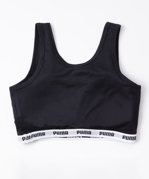PUMA プーマ 子供用 スポーツブラ ブランドロゴ 吸水速乾 抗菌