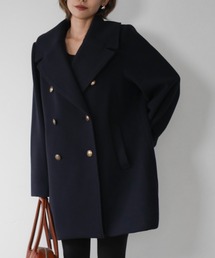 My shawty | double wool p coat(ピーコート)