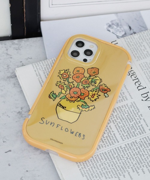 セール】[世界の名作]フレームカラーiPhoneケース / 984388