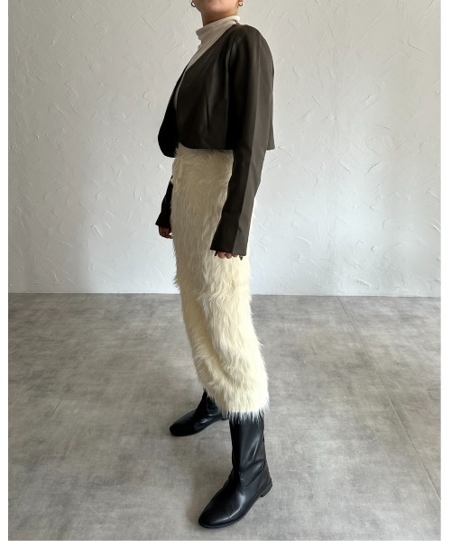 シャギーニットスカート（スカート）｜leimn（レイムン）