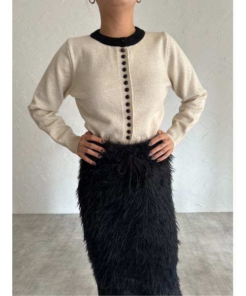 シャギーニットスカート（スカート）｜leimn（レイムン）