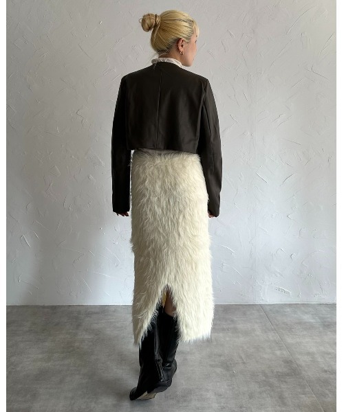 シャギーニットスカート（スカート）｜leimn（レイムン）