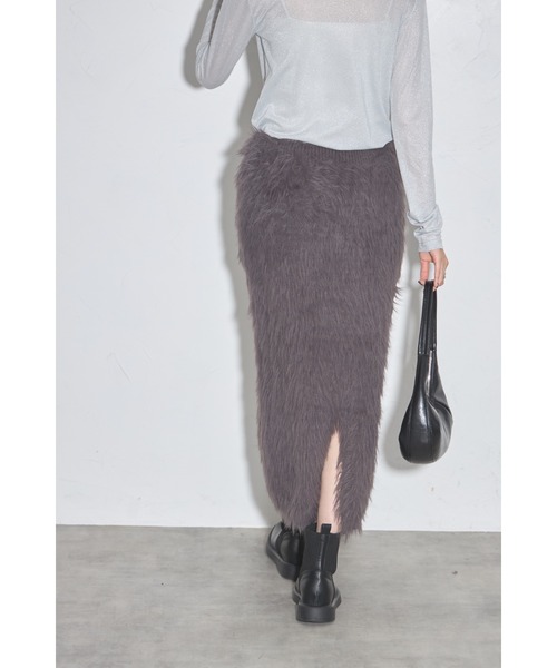 シャギーニットスカート（スカート）｜leimn（レイムン）