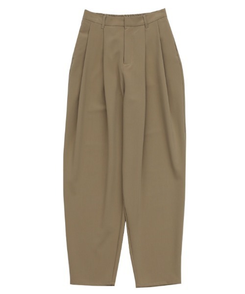 ダブルタックテーパードパンツ（スラックス）｜select MOCA（セレクト