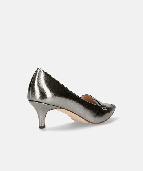 MAMIAN(マミアン)の「ローファースタイル パンプス (5.0cmヒール)(パンプス・レディース・ブラック/シルバー/パイソン/ブラック×ホワイト/ブラウン/ベージュ系その他/アッシュブラウン/シルバー系その他・25.0cm/24.0cm/24.5cm/22.5cm/23.0cm/23.5cm)」の16枚目の写真