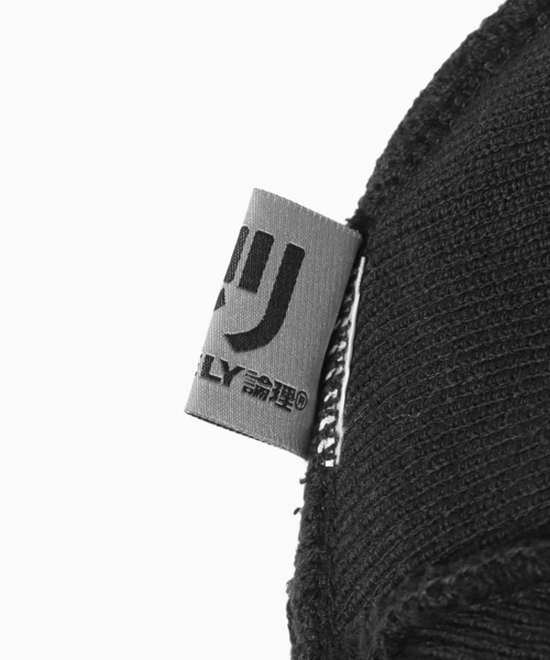 LONELY/論理（ロンリー）の「LONELY(論理)/ロンリー TATE LOGO” BEANIE ビーニー（ニットキャップ/ビーニー・メンズ・ブラック/ネイビー・FREE）」の6枚目の写真