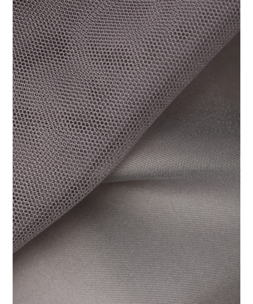 earth music&ecology（アースミュージックアンドエコロジー）の「ティアードチュールスカート（スカート・レディース・ブラック/グレー/ライトベージュ・FREE）」の6枚目の写真