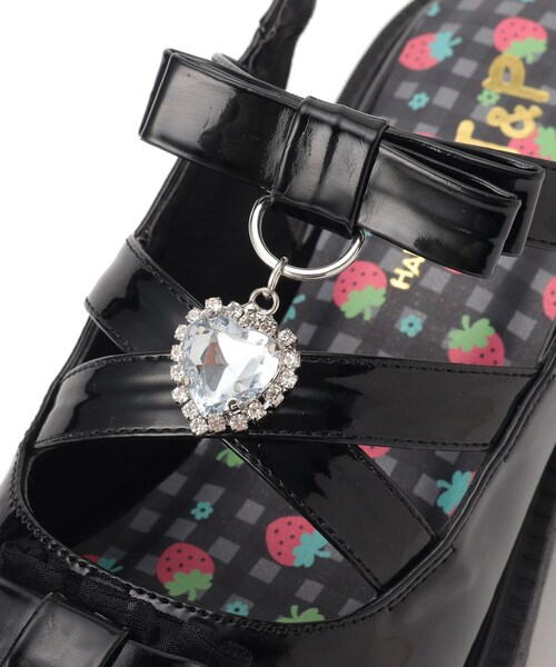 cs T&P(シーエスティーアンドピー)の「バックベルト×ダブルリボンパンプス 24SS(パンプス・レディース・ホワイト系2/ピンク系6/ブラック系1・M/L/LL/S)」の13枚目の写真