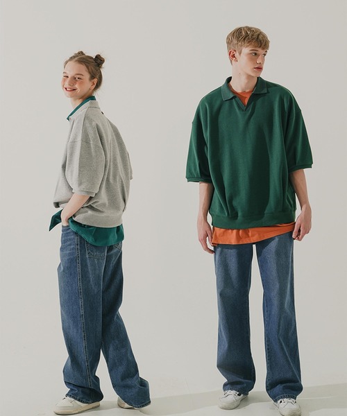 WV PROJECT(ダブリューブイプロジェクト)の「【WV PROJECT】Sunblue Wide Denim Pants / JJLP7567(デニムパンツ・メンズ・ブルー/ブルー系・LL/M/L/3L)」の7枚目の写真