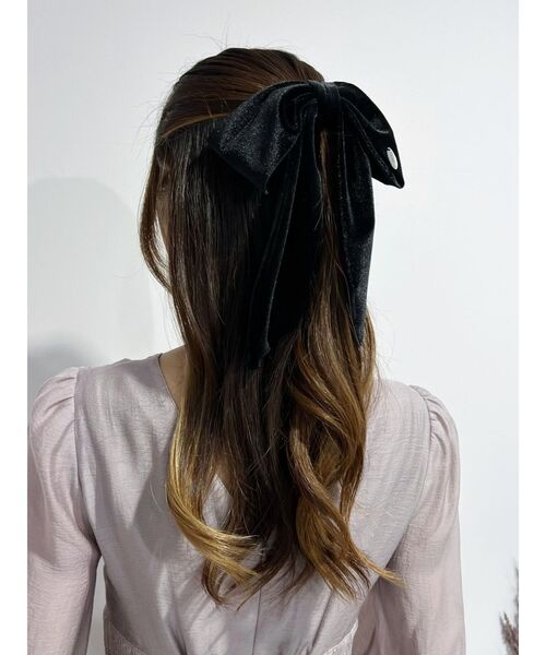 EATME（イートミー）の「BIGリボンシュシュ（シュシュ・レディース・ブラック・FREE）」の10枚目の写真