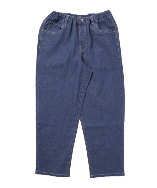 GLAZOS（グラソス）の「ストレッチデニム・ワイドテーパードパンツ（その他パンツ・キッズ・ブラック/ライトブルー/ブルー・170cm/160cm/150cm/140cm）」の4枚目の写真