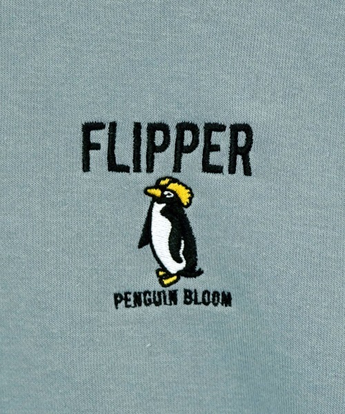Burner(バーナー)の「【GROOVY STORE】ワンポイントアニマル刺繍 裏毛スウェットクルー(スウェット・メンズ・ネイビー/ブラック/ホワイト/サックスブルー・L/M/LL)」の12枚目の写真