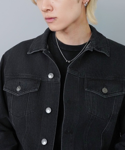 SPINNS(スピンズ)の「フープピアス シンプル3(ピアス(両耳用)・メンズ・シルバー・L/S/M)」の7枚目の写真