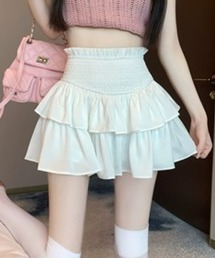 A'GEM/9 × .kom『.kom/ドットケーオーエム』フリルミニスカート