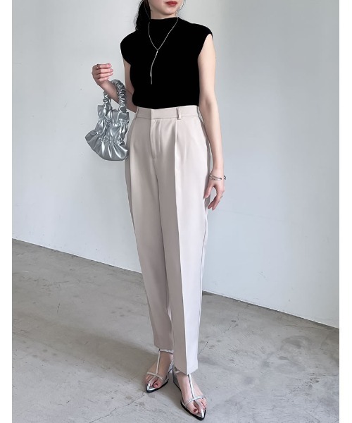 Re:EDIT（リエディ）の「フェイクレザーギャザーハンドバッグ（ハンドバッグ・レディース・ホワイト/ブラック/イエロー/シルバー・FREE）」の22枚目の写真