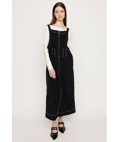 クレイミー Drost Shoulder Gather Dress ロングワンピ Crayme,