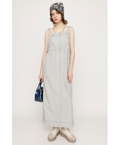 クレイミー Drost Shoulder Gather Dress ロングワンピ Crayme,