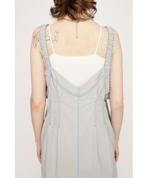 SLY（スライ）の「GATHER SHOULDER CAMI L/OP ギャザー