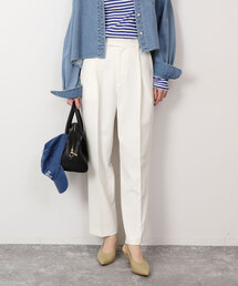SLOBE IENA | ダブルクロスセンタープレスパンツ(その他パンツ)