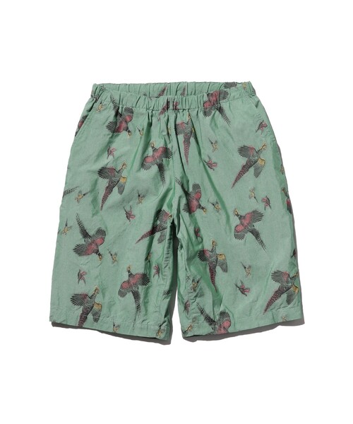 BEAMS PLUS（ビームスプラス）の「BEAMS PLUS / カット ジャカード イージー ショーツ（その他パンツ・メンズ・イエロー/グリーン・L/M/S/XL）」の2枚目の写真