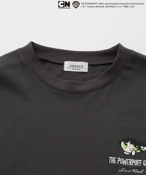 JUNRED（ジュンレッド）の「THE POWERPUFF GIRLS / パワーパフ ガールズ  ロングスリーブTシャツ（Tシャツ/カットソー・メンズ・チャコールグレー/オフホワイト/ブルー・L/M）」の14枚目の写真