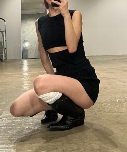 BLONDEY（ブロンディ）の「フロントオープンリブニットトップス（その他トップス・レディース・ブラック/グレー/ブラウン・FREE）」の7枚目の写真