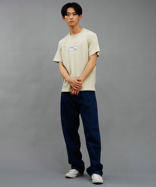 CHUMS/チャムス Tシャツ 半袖 ファクトリー 工場モチーフ バック