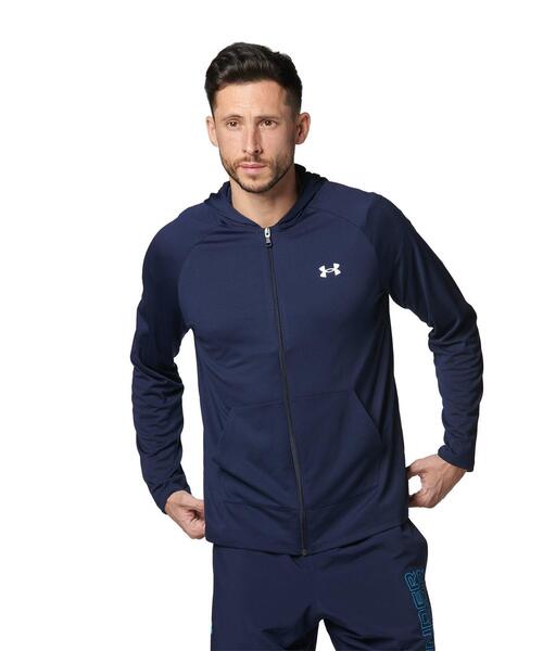 UAテック フルジップ フーディー（トレーニング/メンズ）（スウェット）｜UNDER ARMOUR（アンダーアーマー）