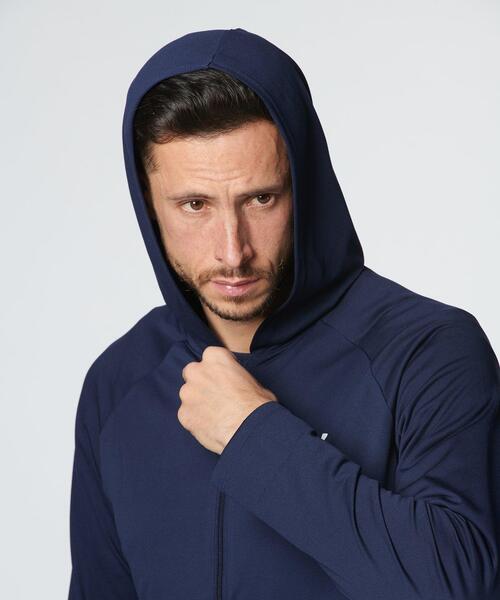 UNDER ARMOUR(アンダーアーマー)の「UAテック フルジップ フーディー(トレーニング/メンズ)(スウェット・メンズ・ネイビー・L/M/XL/S/XXL)」の4枚目の写真