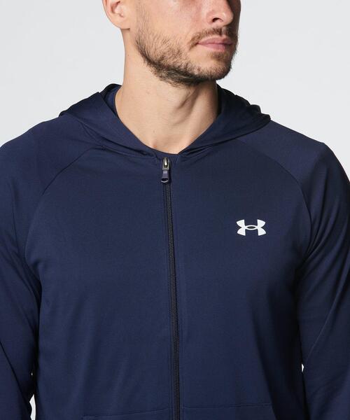UNDER ARMOUR(アンダーアーマー)の「UAテック フルジップ フーディー(トレーニング/メンズ)(スウェット・メンズ・ネイビー・L/M/XL/S/XXL)」の5枚目の写真