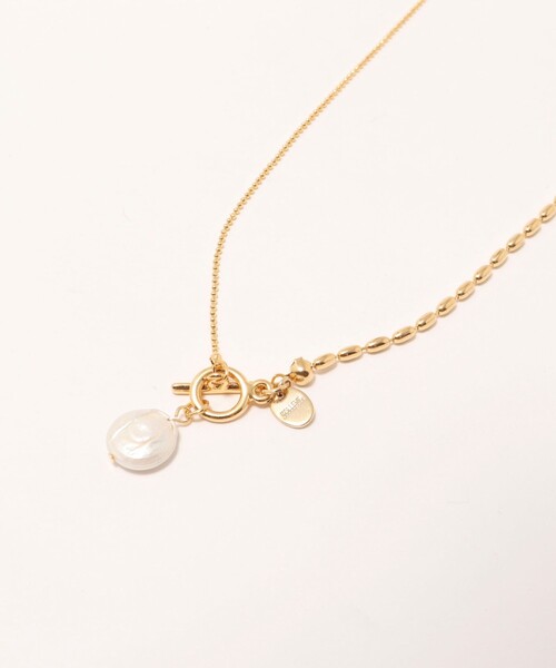 NOLLEY’S（ノーリーズ）の「2ボールチェーンネックレス（ネックレス・レディース・ゴールド/シルバー・FREE）」の11枚目の写真