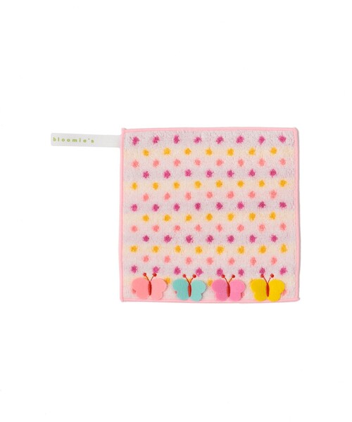 こども ビームス（コドモビームス）の「bloomie’s / こども タオル ミニ（ハンカチ/ハンドタオル・キッズ・ネイビー/ピンク/サックスブルー・ONE SIZE）」の4枚目の写真