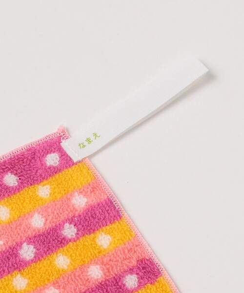 こども ビームス（コドモビームス）の「bloomie’s / こども タオル ミニ（ハンカチ/ハンドタオル・キッズ・ネイビー/ピンク/サックスブルー・ONE SIZE）」の6枚目の写真