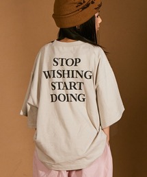 PAIRMANON STREET | 【PAIRMANON STREET】アソート バックプリント ビッグシルエット 半袖 Tシャツ(Tシャツ/カットソー)