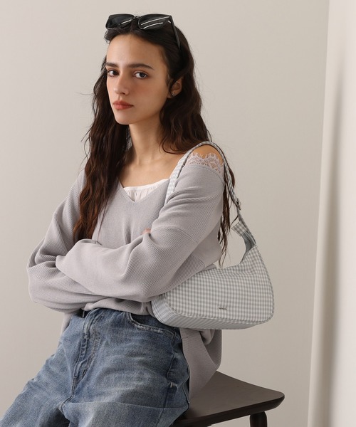 one after another NICE CLAUP（ワンアフターアナザーナイスクラップ）の「【OTONA NICE】ワイドデニム/4サイズ展開（デニムパンツ・レディース・ブルー・SMALL/MEDIUM/LARGE/X-LARGE）」の9枚目の写真