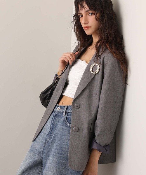 one after another NICE CLAUP（ワンアフターアナザーナイスクラップ）の「【OTONA NICE】ワイドデニム/4サイズ展開（デニムパンツ・レディース・ブルー・SMALL/MEDIUM/LARGE/X-LARGE）」の20枚目の写真