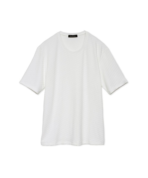 TORNADO MART(トルネードマート)の「TORNADO MART∴バイヤスリンクスJQ半袖クルーネックカットソー(Tシャツ/カットソー・メンズ・ホワイト/ブルー系2/ラベンダー・L/M/LL/MEDIUM/LARGE)」の21枚目の写真