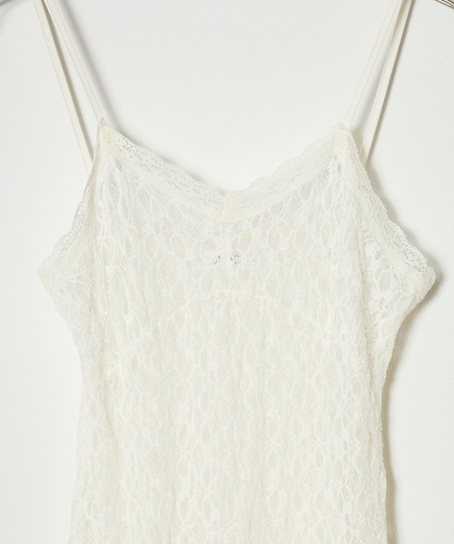 AO2（アオズ）の「Lace Camisole / レースキャミソール（キャミソール・レディース・アイボリー・FREE）」の9枚目の写真
