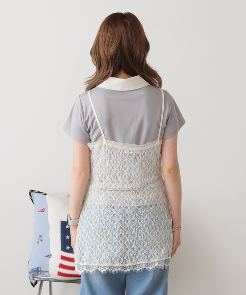 AO2（アオズ）の「Lace Camisole / レースキャミソール（キャミソール・レディース・アイボリー・FREE）」の6枚目の写真