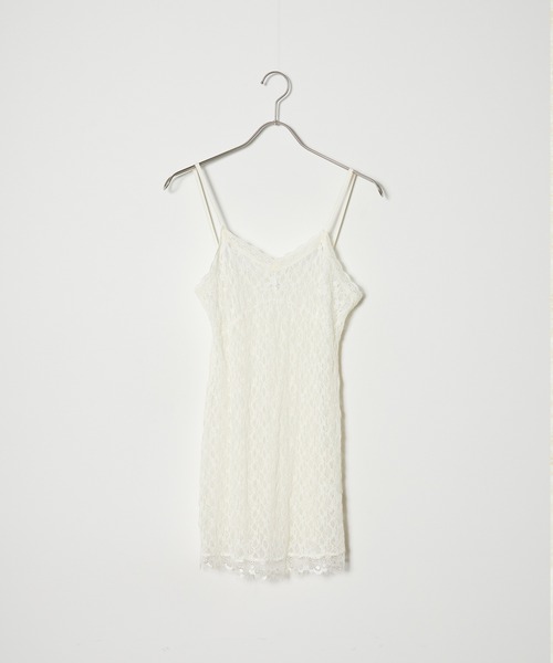 AO2（アオズ）の「Lace Camisole / レースキャミソール（キャミソール・レディース・アイボリー・FREE）」の7枚目の写真
