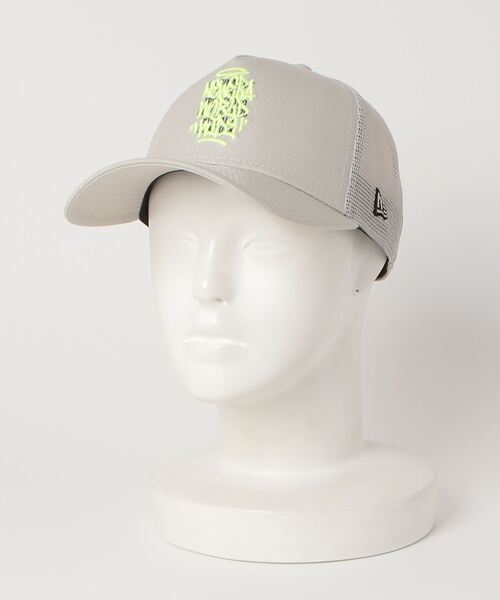 NEW ERA（ニューエラ）の「NEW ERA/ニューエラ キャップ FORTY A-Frame トラッカー Graffiti 14109720（キャップ・メンズ・グレー/ホワイト×ブラック/ブラック・FREE）」の16枚目の写真