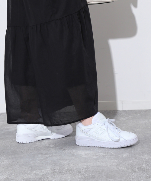 SLOBE IENA（スローブイエナ）の「【NEW BALANCE / ニューバランス】 BB550（その他シューズ・レディース・ホワイト・22.5cm/24.5cm/24cm/23.5cm/23cm）」の6枚目の写真