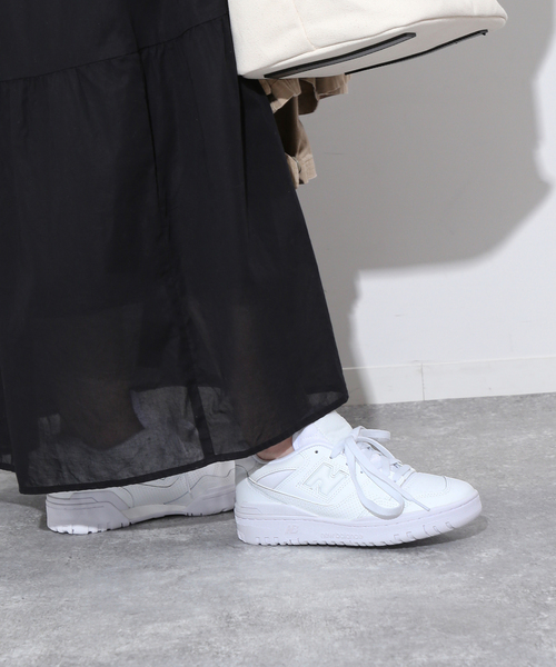 SLOBE IENA（スローブイエナ）の「【NEW BALANCE / ニューバランス】 BB550（その他シューズ・レディース・ホワイト・22.5cm/24.5cm/24cm/23.5cm/23cm）」の7枚目の写真