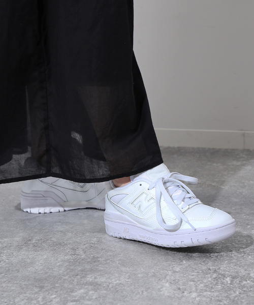 SLOBE IENA（スローブイエナ）の「【NEW BALANCE / ニューバランス】 BB550（その他シューズ・レディース・ホワイト・22.5cm/24.5cm/24cm/23.5cm/23cm）」の8枚目の写真