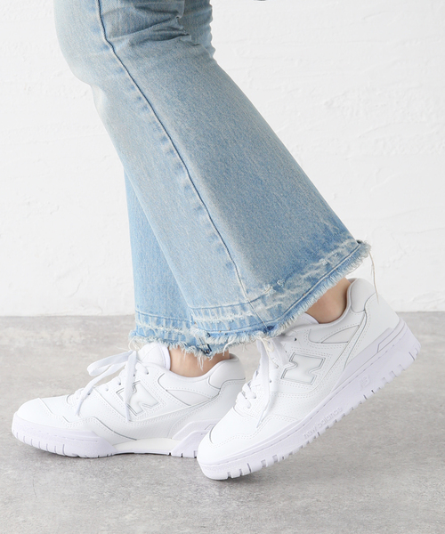 SLOBE IENA（スローブイエナ）の「【NEW BALANCE / ニューバランス】 BB550（その他シューズ・レディース・ホワイト・22.5cm/24.5cm/24cm/23.5cm/23cm）」の22枚目の写真