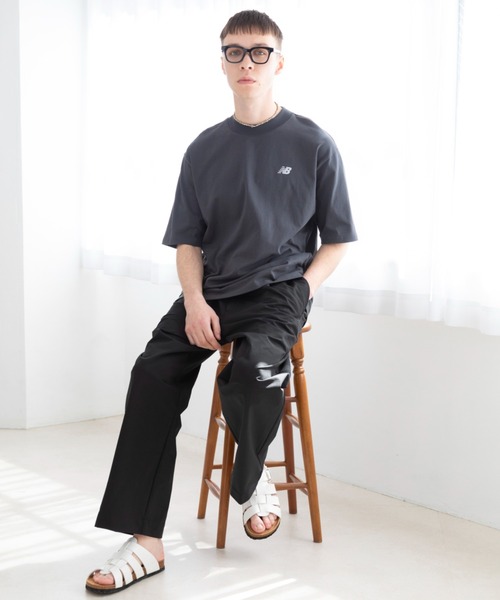 NEW BALANCE（ニューバランス）の「Shifted オーバーサイズ ショートスリーブTシャツ（Tシャツ/カットソー・メンズ・ホワイト/ブラック・SMALL/XX-LARGE/X-LARGE/LARGE/MEDIUM）」の16枚目の写真