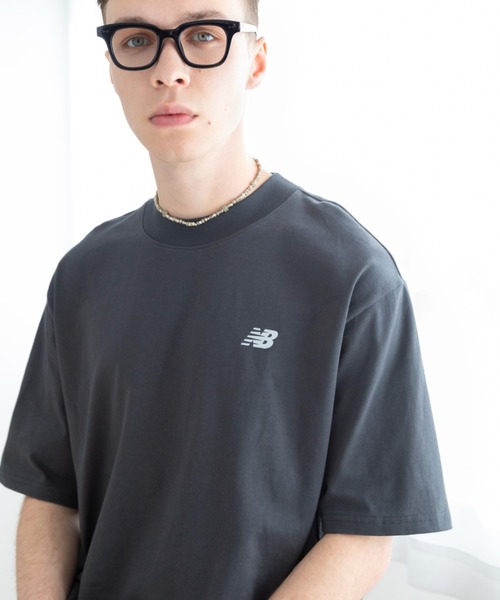 NEW BALANCE（ニューバランス）の「Shifted オーバーサイズ ショートスリーブTシャツ（Tシャツ/カットソー・メンズ・ホワイト/ブラック・SMALL/XX-LARGE/X-LARGE/LARGE/MEDIUM）」の18枚目の写真