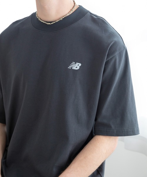 NEW BALANCE（ニューバランス）の「Shifted オーバーサイズ ショートスリーブTシャツ（Tシャツ/カットソー・メンズ・ホワイト/ブラック・SMALL/XX-LARGE/X-LARGE/LARGE/MEDIUM）」の19枚目の写真