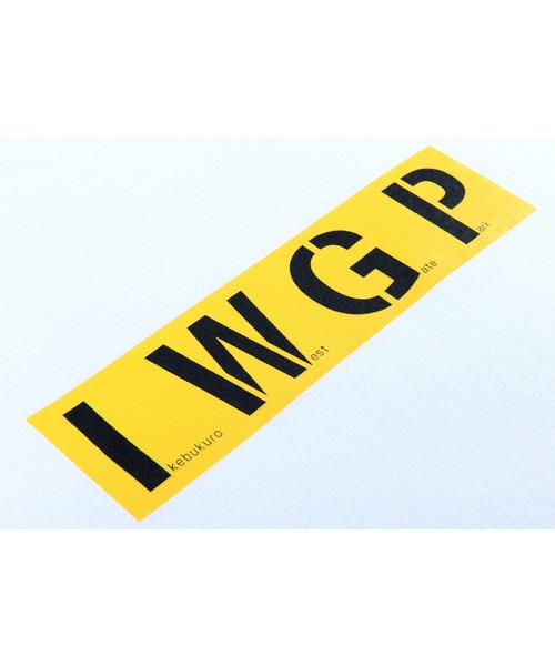 MEDICOM TOY LIFE ENTERTAINMENT（メディコムトイライフエンターテイメント）の「MLE×I.W.G.P. LOGO TEE（Tシャツ/カットソー・メンズ・ホワイト/ブラック・X-LARGE/LARGE/MEDIUM/SMALL）」の4枚目の写真